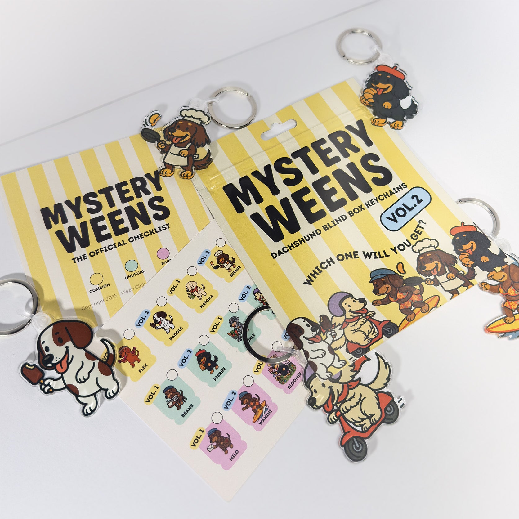 Mystery Weens Vol. 2 (Blind Box Keychains)