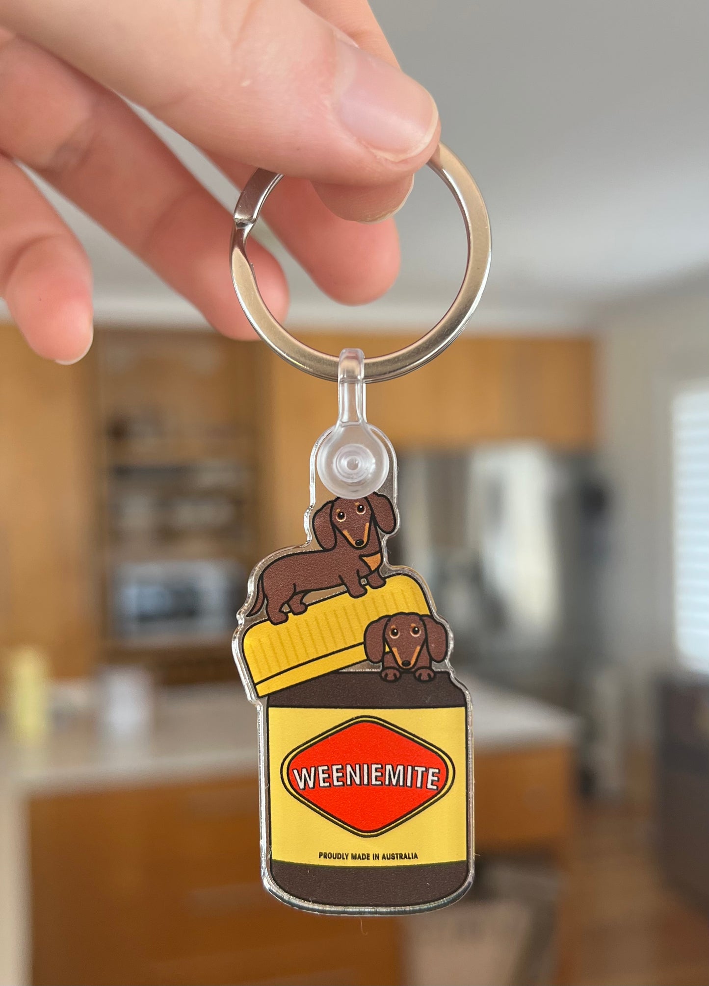 Weeniemite Keychain