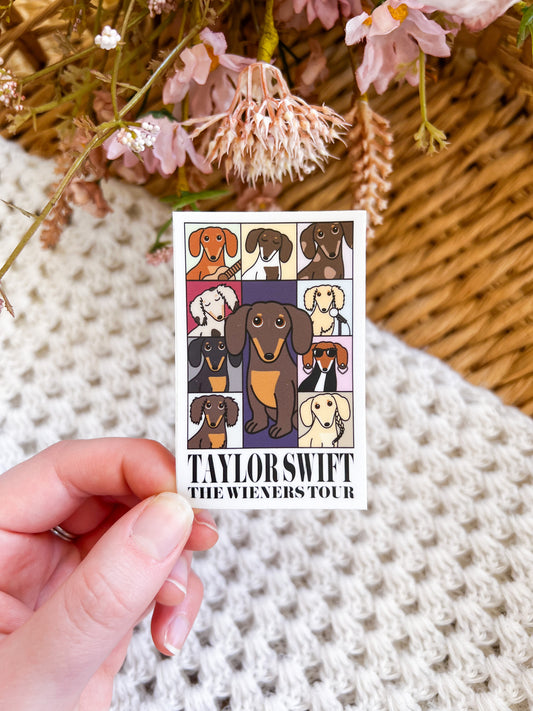 TAYLOR SWIFT: The Wieners Tour Sticker